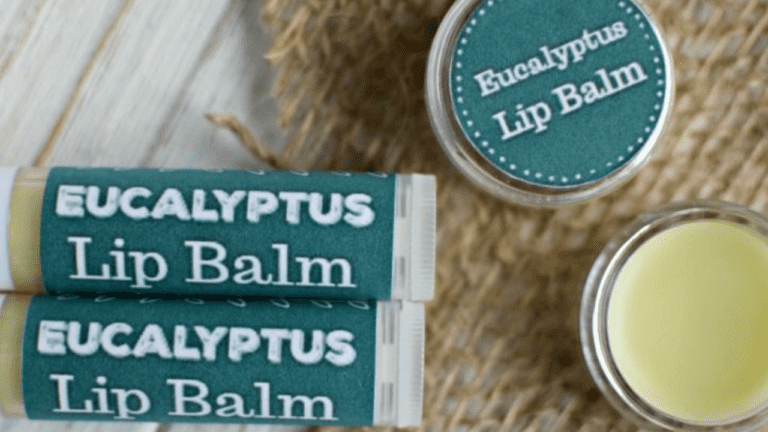 Homemade Eucalyptus Lip Balm – Amazing Cooling Effect
