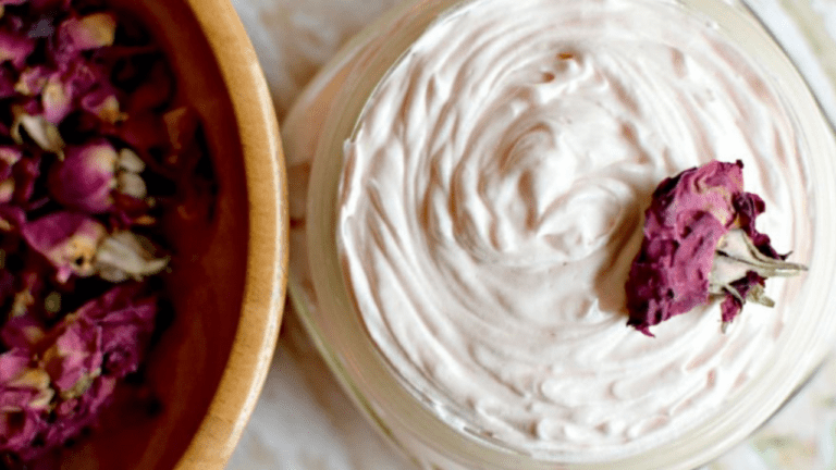 Exotic Rose Whipped Body Butter Recipe – Amazing For Your Face!