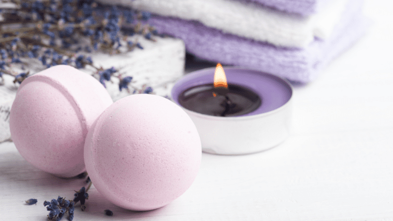 Bath Bombs With Essential Oil
