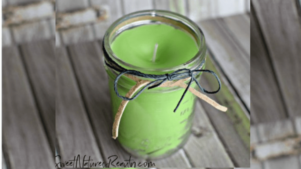 Cucumber Mint Mason Jar Candle