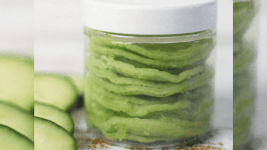 DIY Cucumber Facial Cleansing