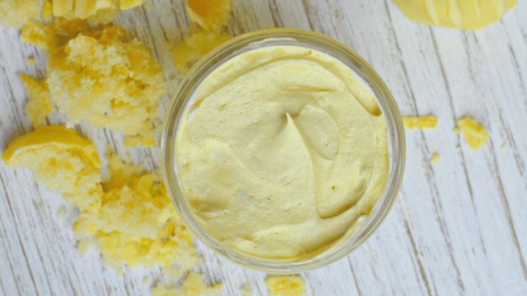 DIY Lemon Sugar Cookie Body Butter